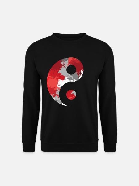 Qigong Qi Gong Tai Chi Thai Chigong Yoga - Unisex Sweatshirt - black