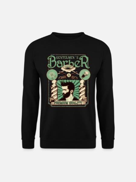 Barber Shop Shirt - Unisex Sweatshirt - black