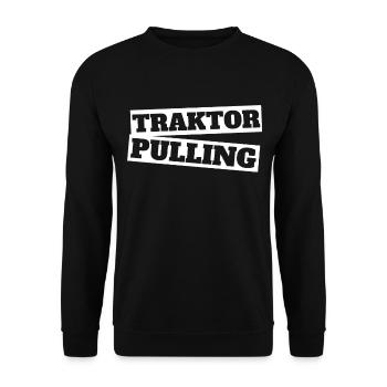Traktor Pulling - Unisex Pullover - Schwarz - Vorne - Alina (178cm) & Michal (187cm)