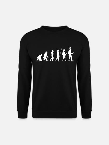 Client house building topping out gift builder - Unisex Sweatshirt - black