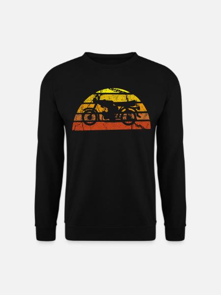 S51 Moped Oldtimer - Unisex Pullover - Schwarz