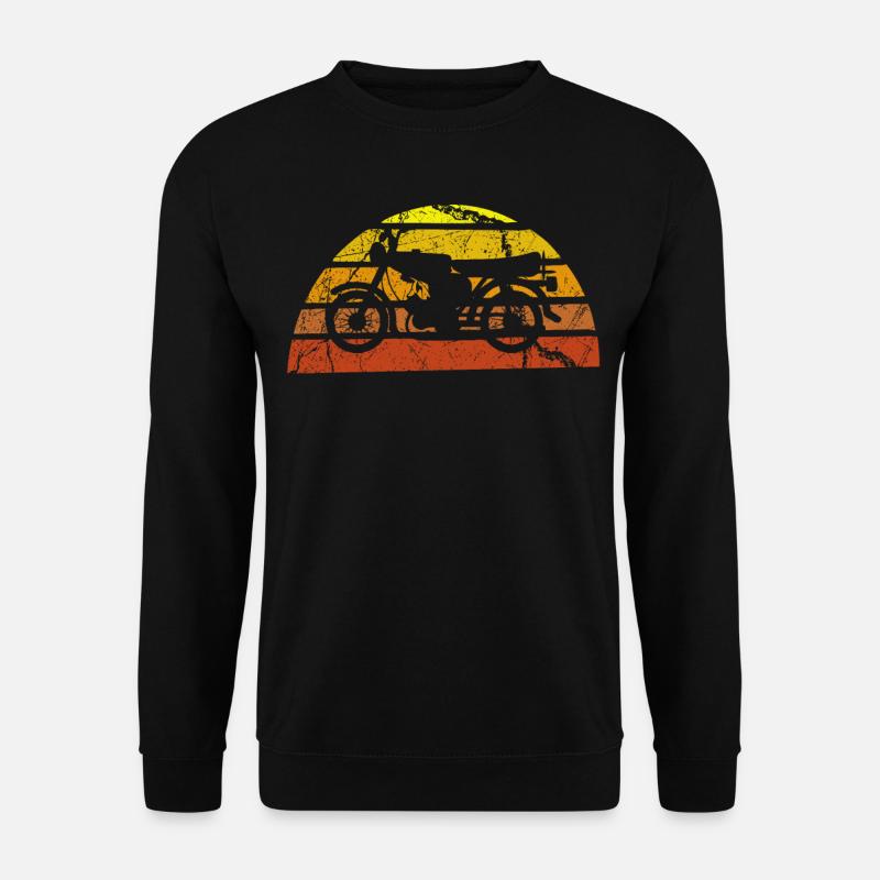S51 Moped Oldtimer - Unisex Pullover - Schwarz
