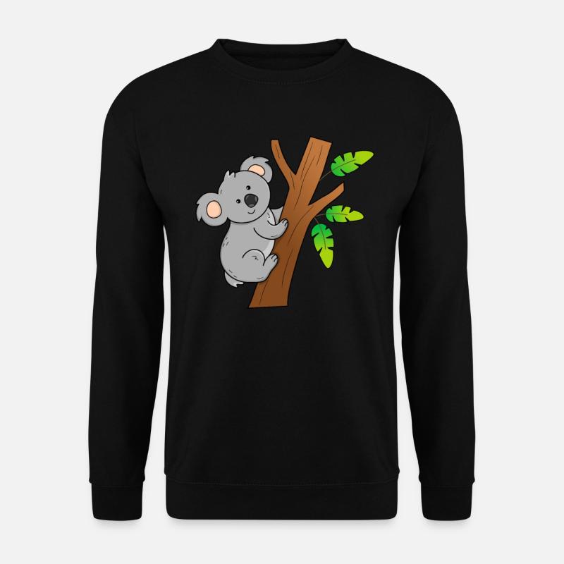 Koala - Unisex Pullover - Schwarz