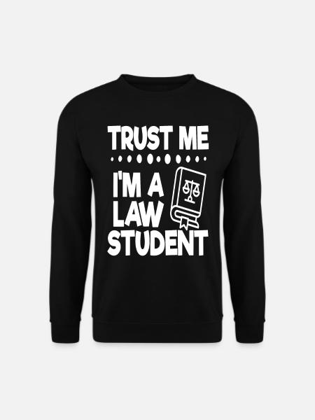 Law student gift - Unisex Sweatshirt - black