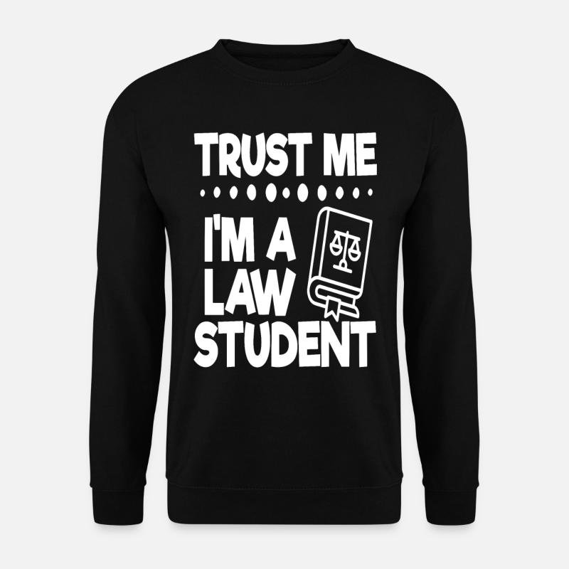 Law student gift - Unisex Sweatshirt - black