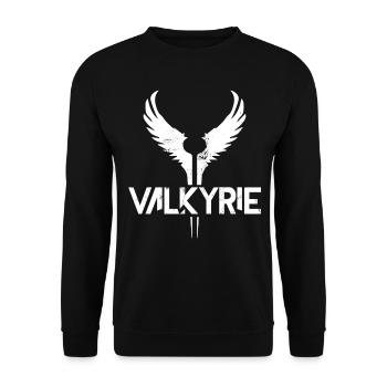 Les Vikings de l'aile Valkyrie - Sweat-shirt Unisexe - noir - Devant - Alina (178cm) & Michal (187cm)