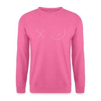 Busen Brüste - Unisex Pullover - Pink - Vorne