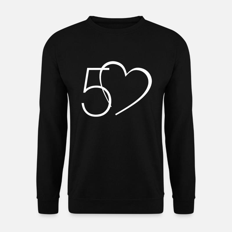 50 Geburtstag Geschnekidee - Unisex Pullover - Schwarz