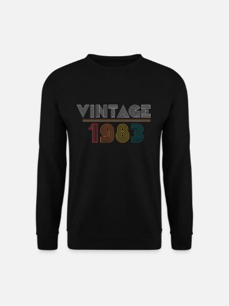 millésime 1983 - Sweat-shirt Unisexe - noir