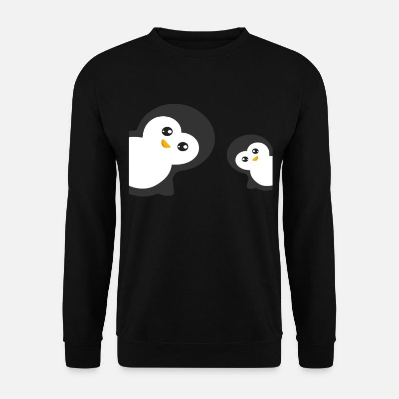 penguin - Unisex Sweatshirt - black