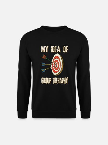 Archery therapy - Unisex Sweatshirt - black