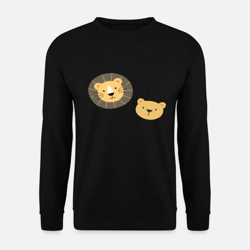 Löwe - Unisex Pullover - Schwarz