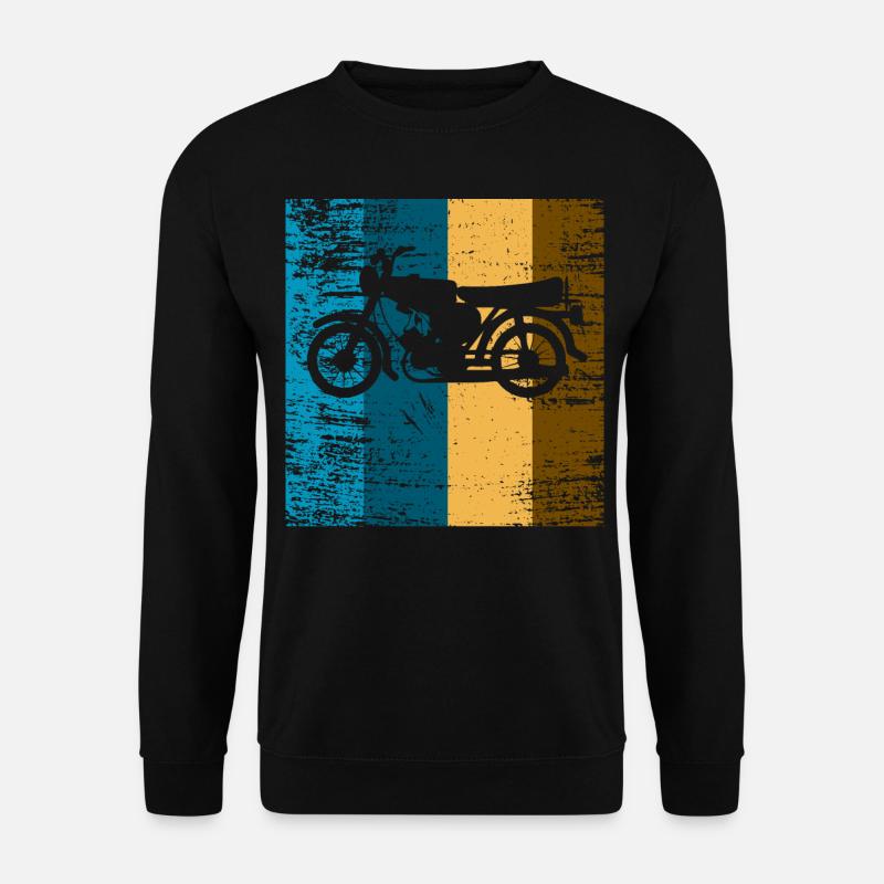 Moped Simson S51 - Unisex Pullover - Schwarz