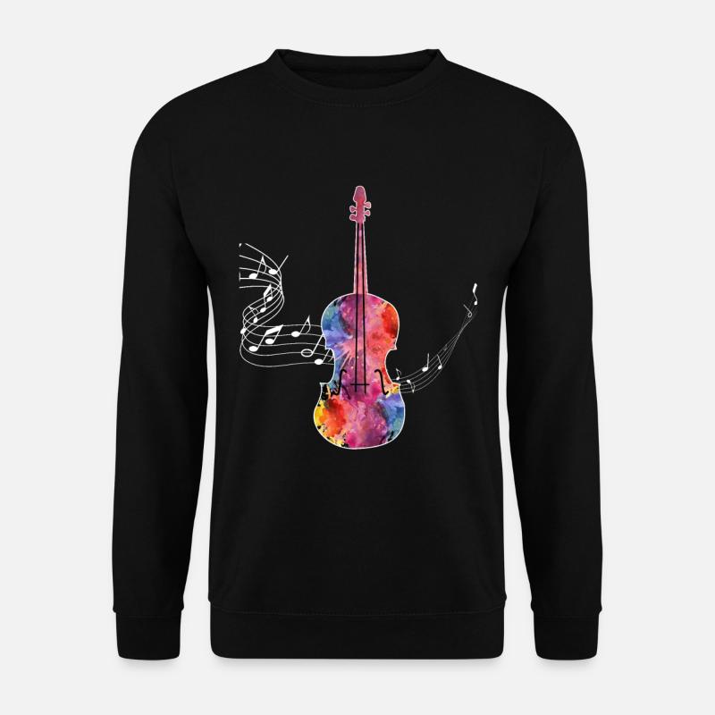 Violin - Unisex Sweatshirt - black