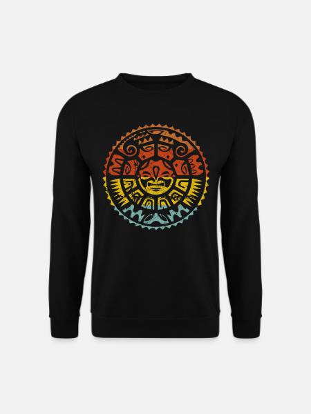 Soleil maori - Sweat-shirt Unisexe - noir