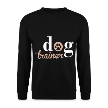 Dog Trainer Cadeaux drôles pour les amoureux des chiens - Sweat-shirt Unisexe - noir - Devant - Alina (178cm) & Michal (187cm)