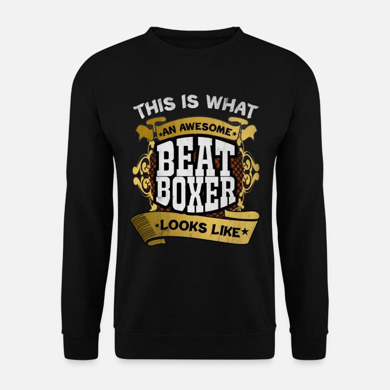 Beatbox - Unisex Pullover - Schwarz