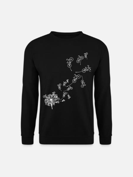 Pusteblume Löwenzahn - Unisex Pullover - Schwarz