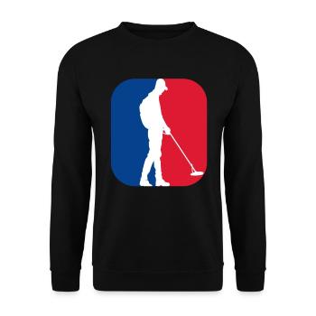 Sonde détecteur de métaux Cadeau - Sweat-shirt Unisexe - noir - Devant - Alina (178cm) & Michal (187cm)