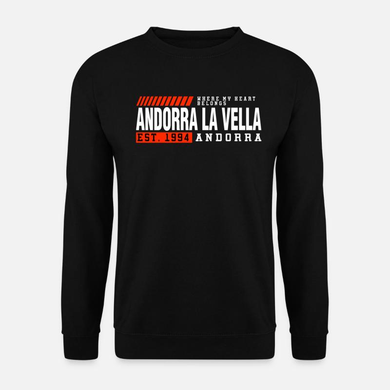 Awesome Andorra Gift Idea - Unisex Sweatshirt - black