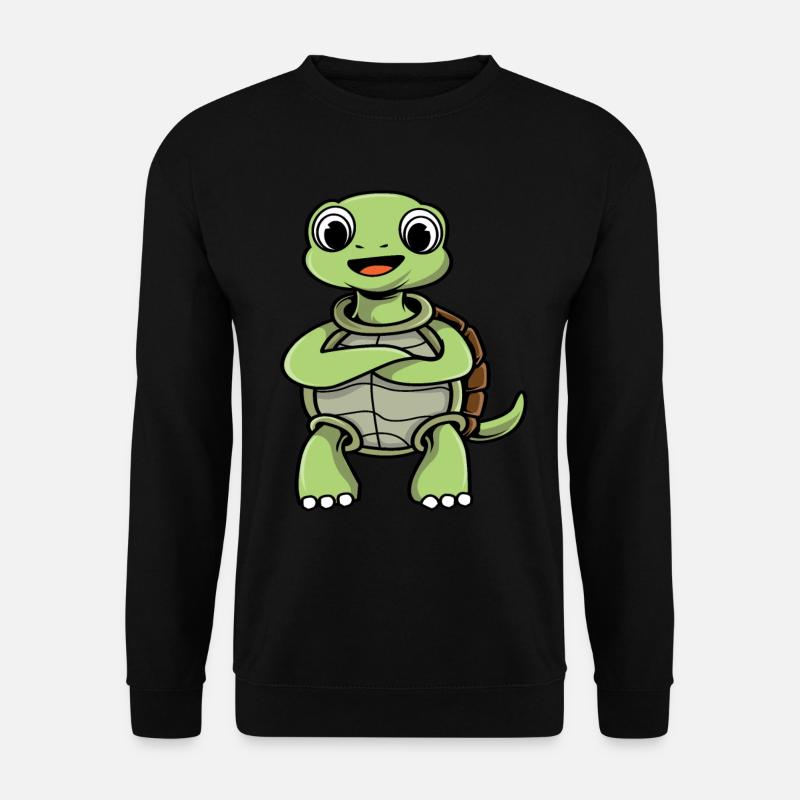 Schildkröte - Unisex Pullover - Schwarz