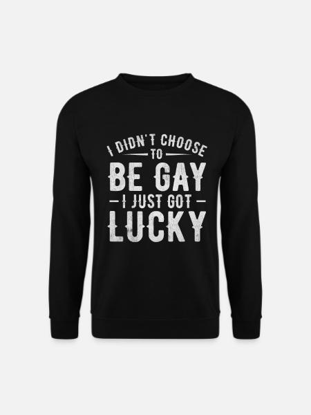 Schwul Gay Pride - Unisex Pullover - Schwarz