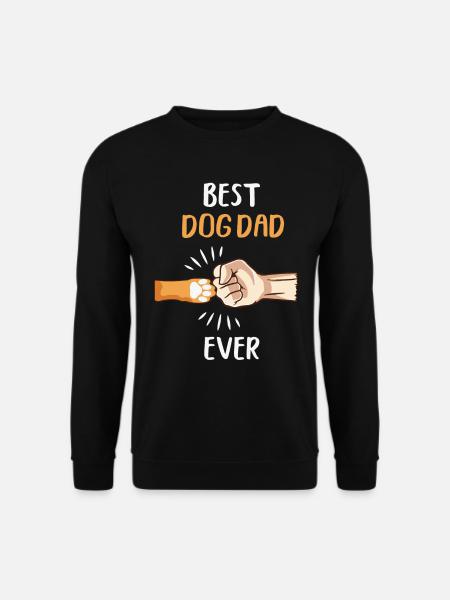 Bester Hunde Papa - Unisex Pullover - Schwarz