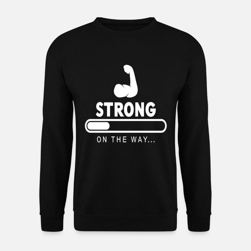 Weight training accessories - Unisex Sweatshirt - black