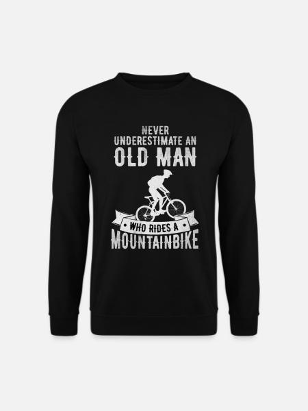 Mountain bike - Unisex Sweatshirt - black