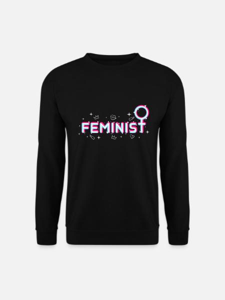 feminist - Unisex sweater - sort