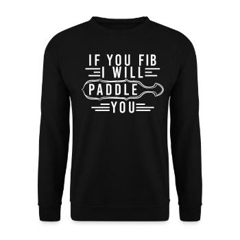 Paramedic emergency medical technician - Unisex Sweatshirt - black - Front - Alina (178cm) & Michal (187cm)