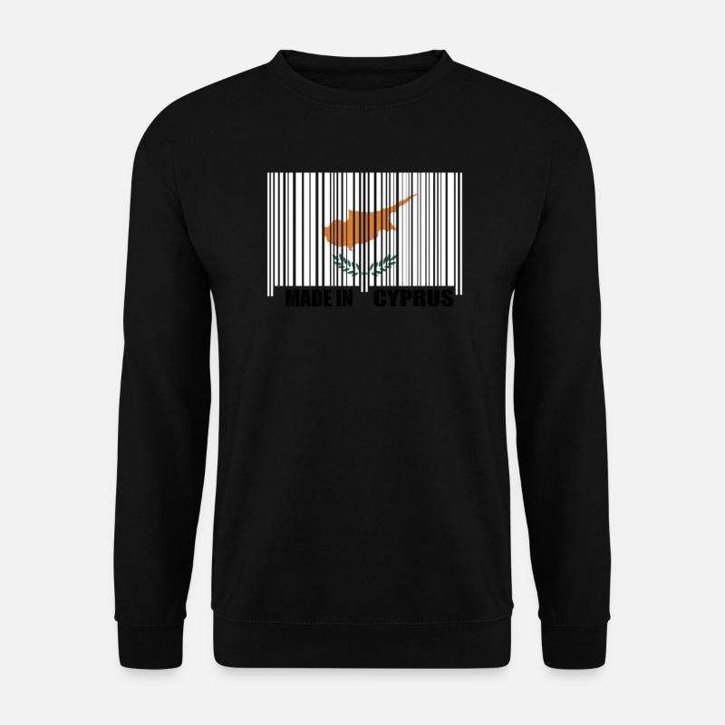 Fabriqué à Chypre - Sweat-shirt Unisexe - noir