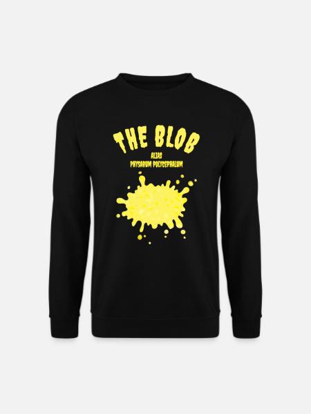 The Blob alias Physarum polycephalum muqueux - Sweat-shirt Unisexe - noir