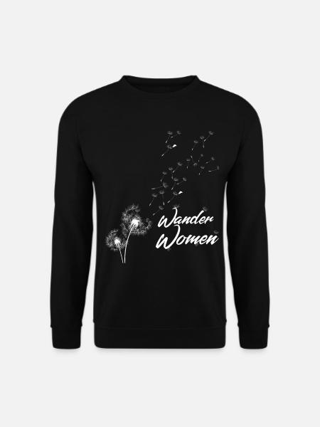 Wander Women Pusteblume night of light - Unisex Pullover - Schwarz