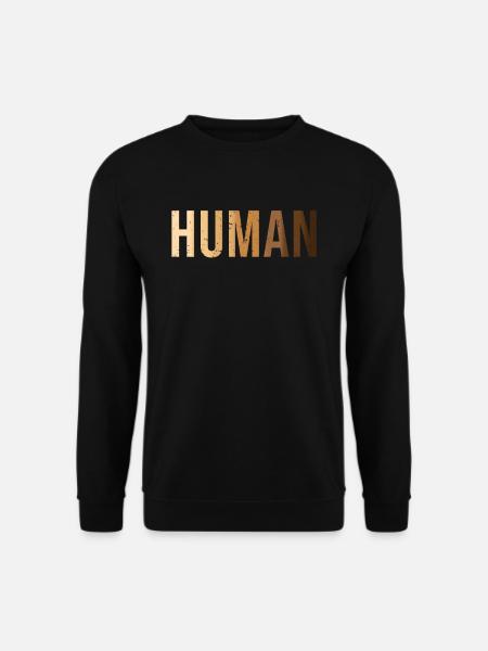 Human Black Lives Matter - Unisex Sweatshirt - black