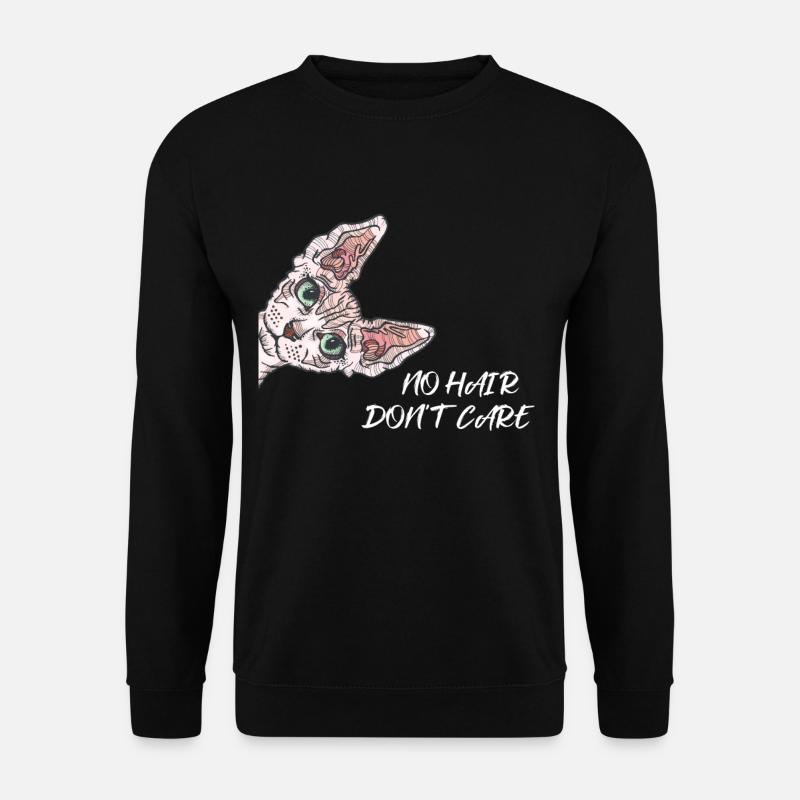 Sphynx cat - Unisex Sweatshirt - black