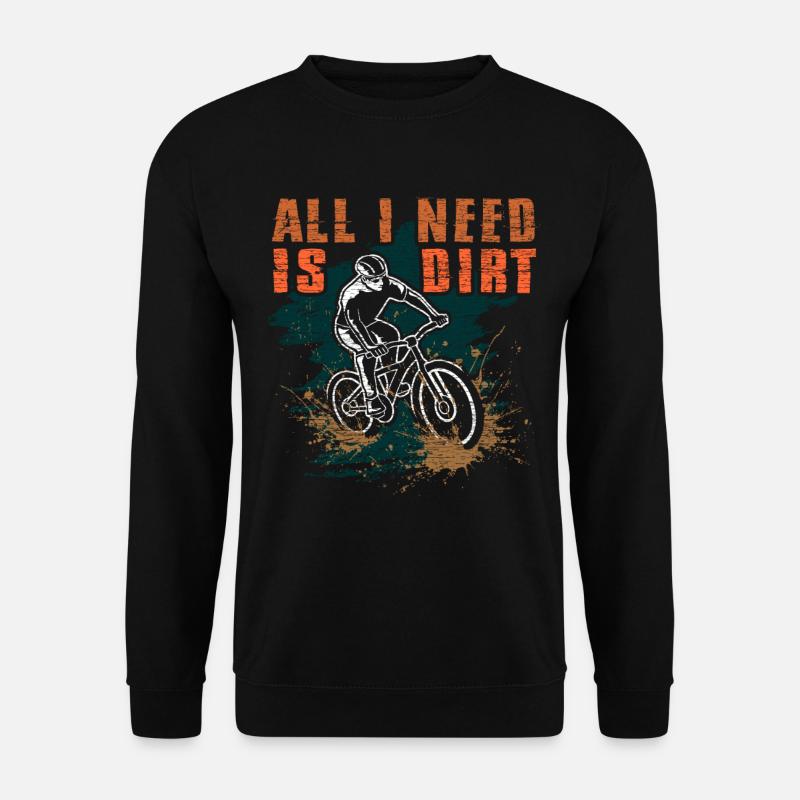 Mountainbiker - Unisex Pullover - Schwarz