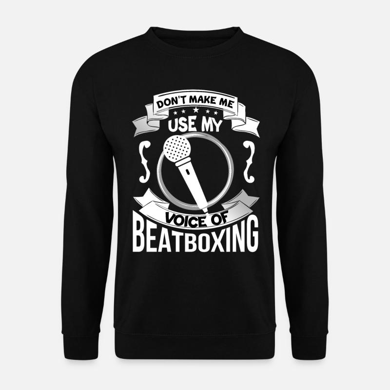 Beatbox - Unisex Pullover - Schwarz