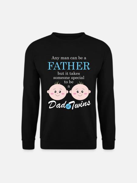 Cadeau de jumeaux bébé jumeaux - Sweat-shirt Unisexe - noir