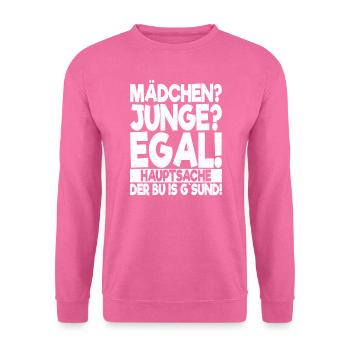 Schwangerschaft Lustig Schwanger Vater Geschenk - Unisex Pullover - Pink - Vorne