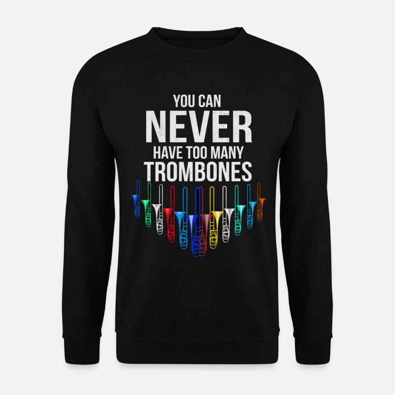 Trombone - Unisex Sweatshirt - black