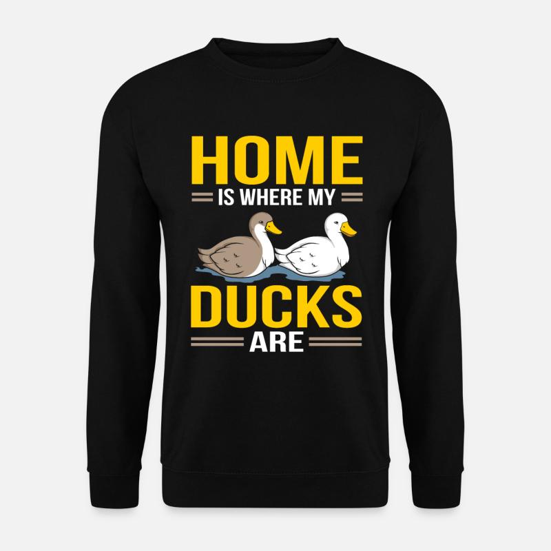 Ducks - Unisex Sweatshirt - black
