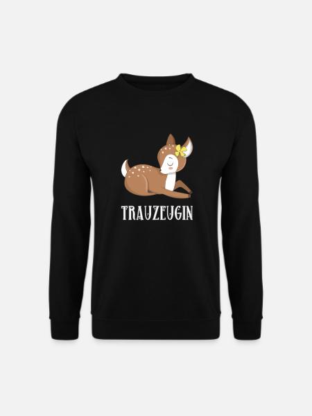 Trauzeugin Junggesellenabschied Frauen Hochzeit - Unisex Pullover - Schwarz