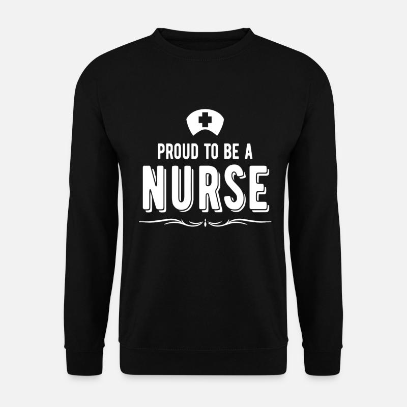 Nurse nurse clothes sick - Unisex Sweatshirt - black