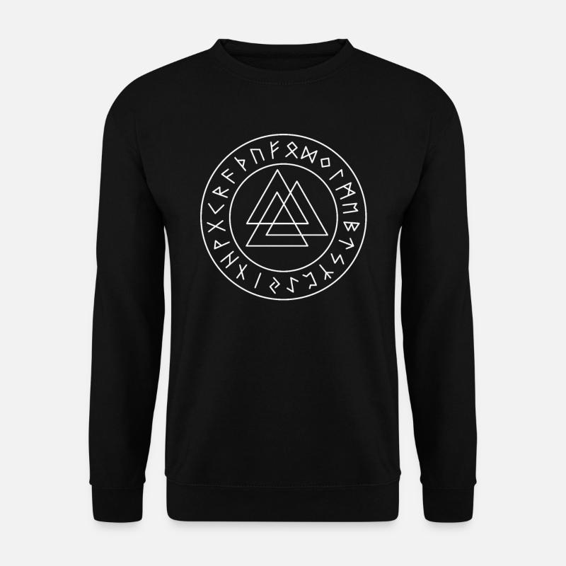 Viking Valknut Vikings - Sweat-shirt Unisexe - noir