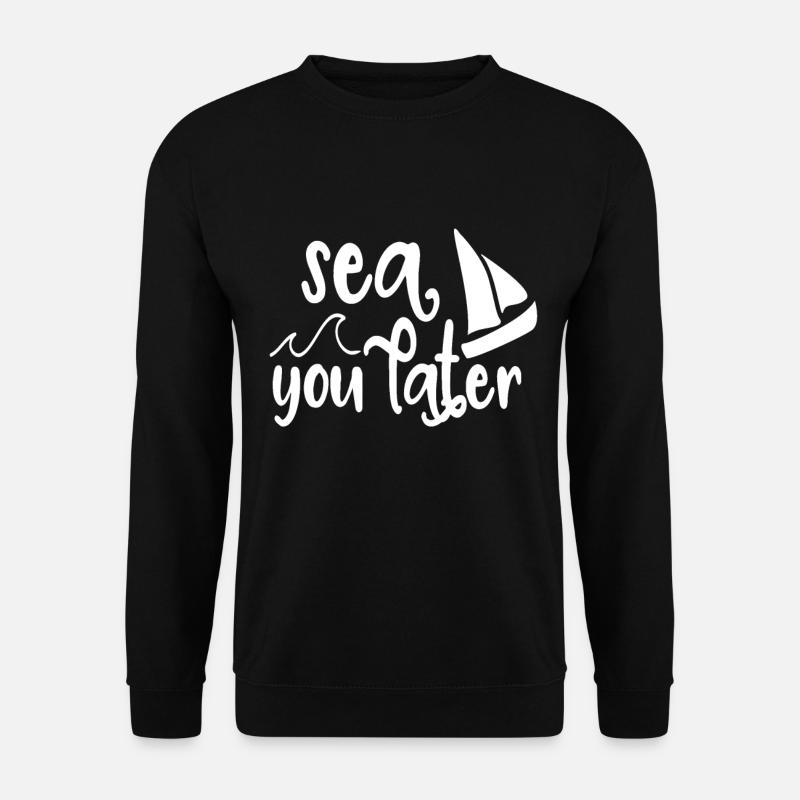 Segeln - Unisex Pullover - Schwarz