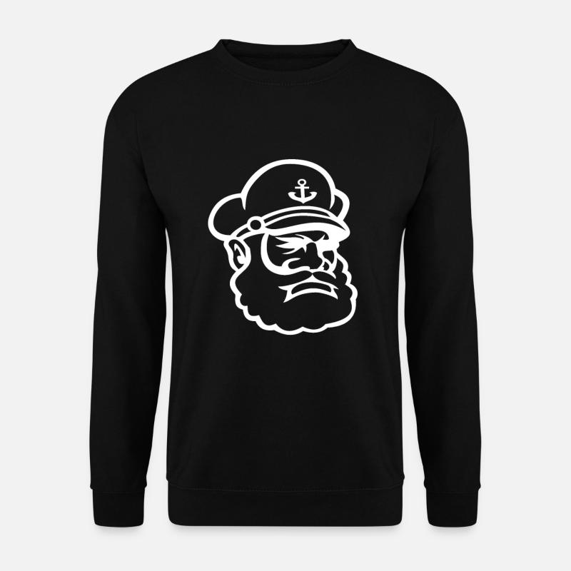 captain - Unisex Sweatshirt - black
