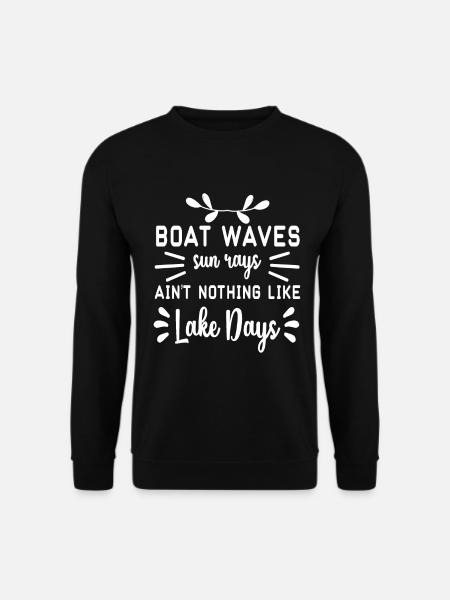Boot - Unisex Pullover - Schwarz