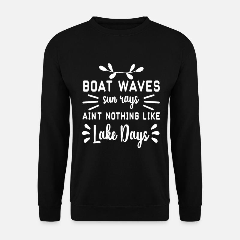 boat - Unisex Sweatshirt - black