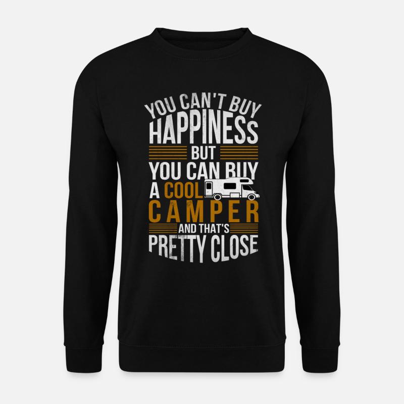 Camping - Unisex Sweatshirt - black
